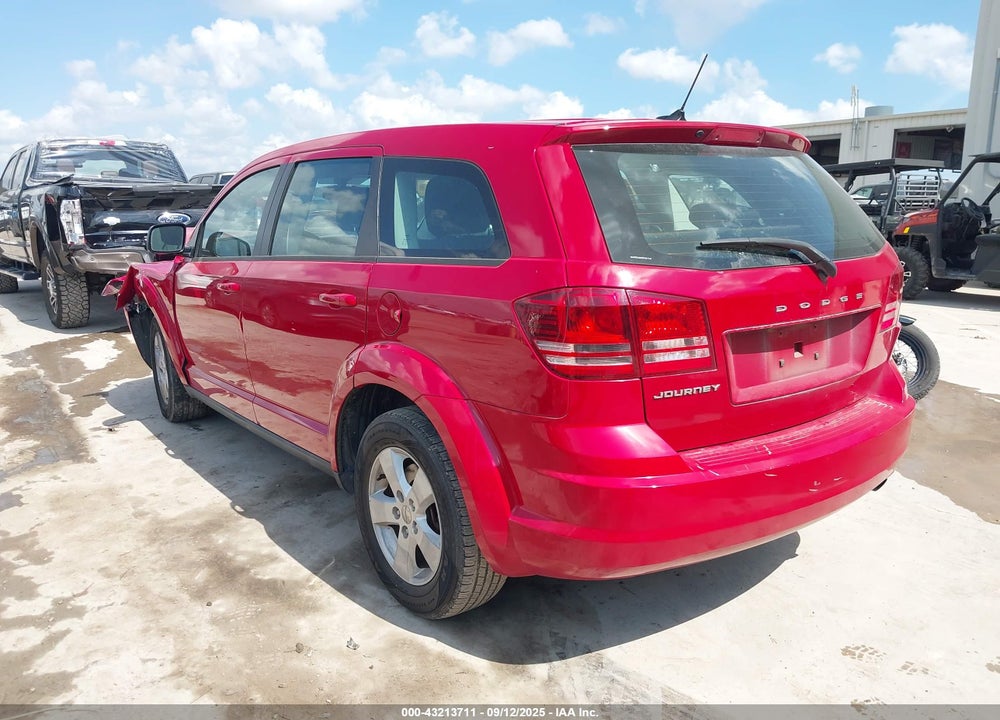 2013 DODGE JOURNEY AMERICAN VALUE PKG VIN: 3C4PDCAB4DT501745