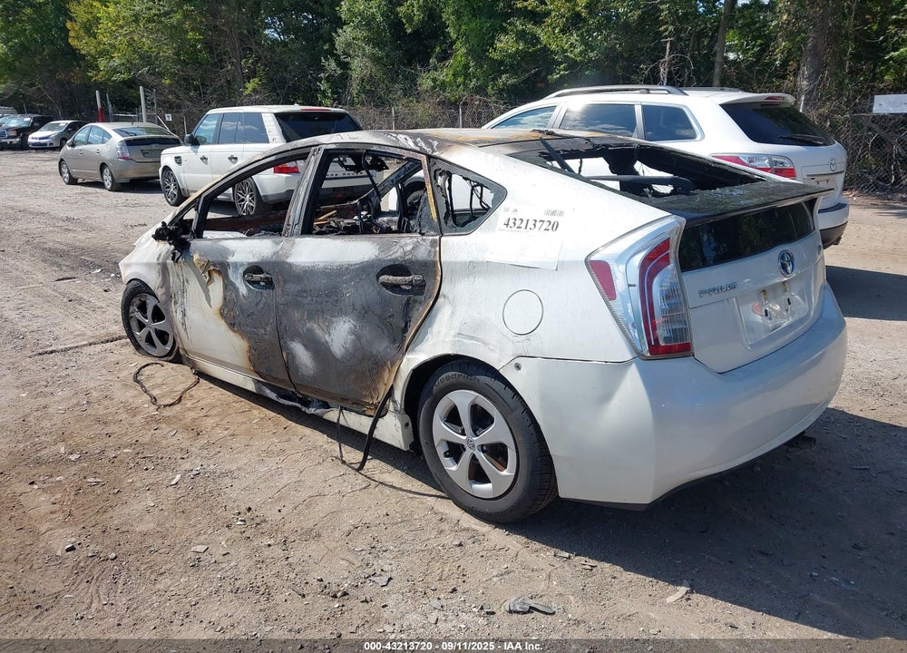 2012 TOYOTA PRIUS VIN: JTDKN3DU2C5411643