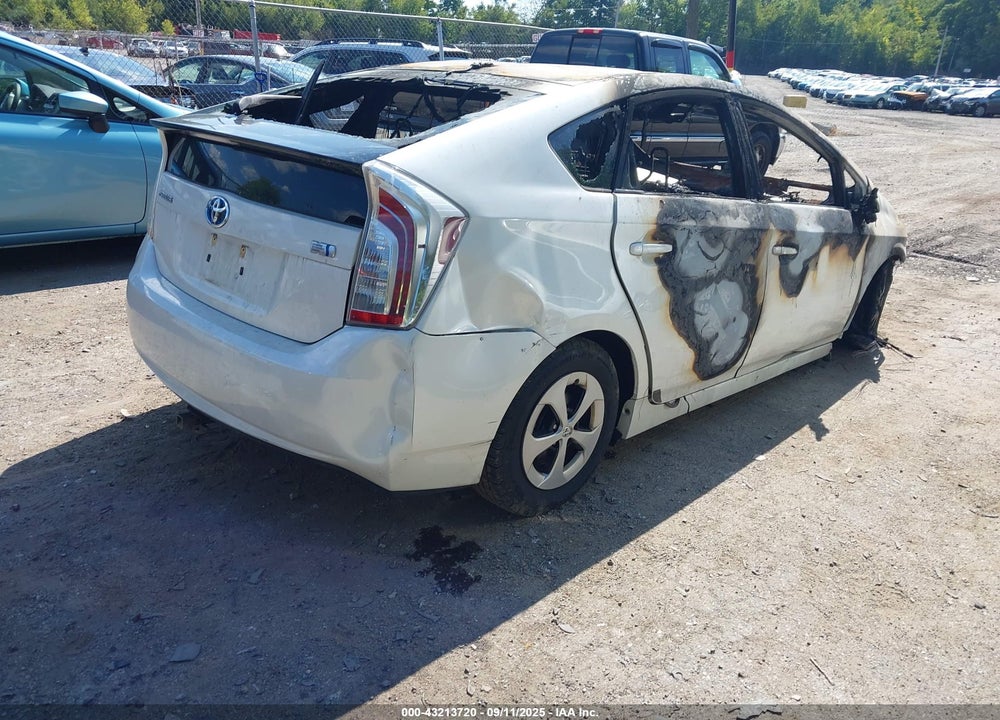 2012 TOYOTA PRIUS VIN: JTDKN3DU2C5411643