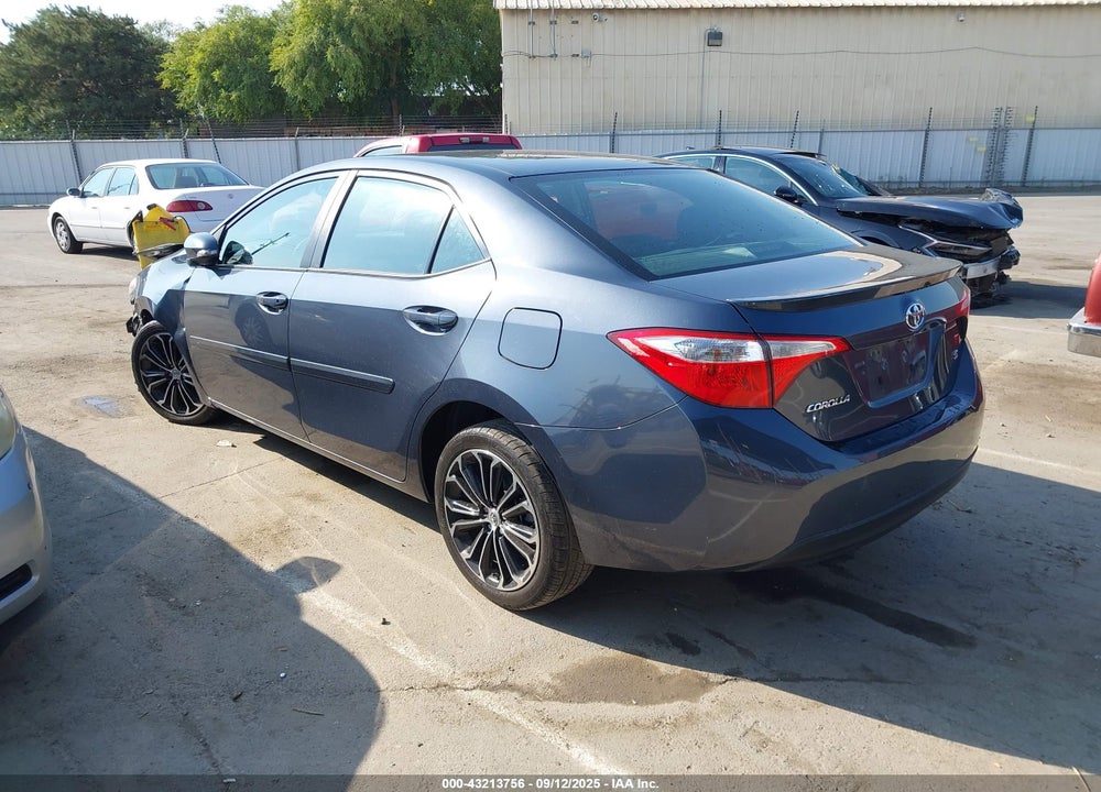 2016 TOYOTA COROLLA S PLUS VIN: 5YFBURHEXGP419703