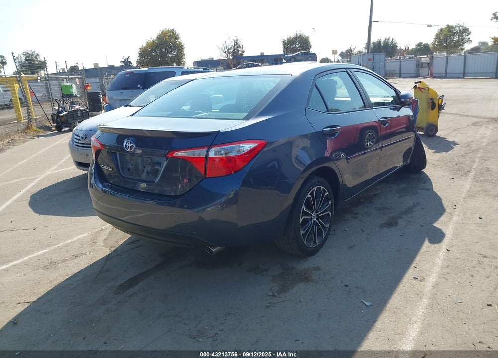 2016 TOYOTA COROLLA S PLUS VIN: 5YFBURHEXGP419703