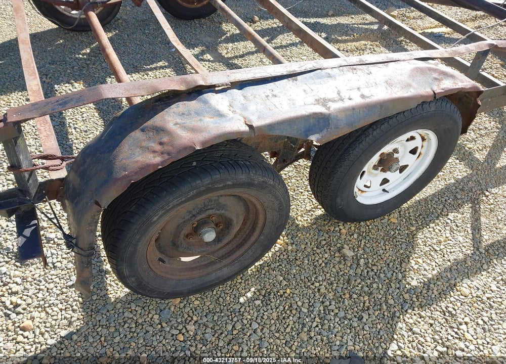 2004 SHIVERS 16X6 UTILITY TRAILER FLATBED VIN: 5D1BA20264G000898