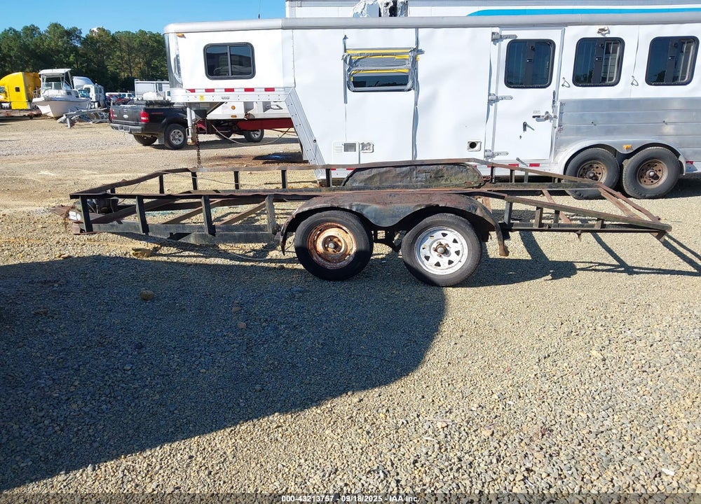 2004 SHIVERS 16X6 UTILITY TRAILER FLATBED VIN: 5D1BA20264G000898