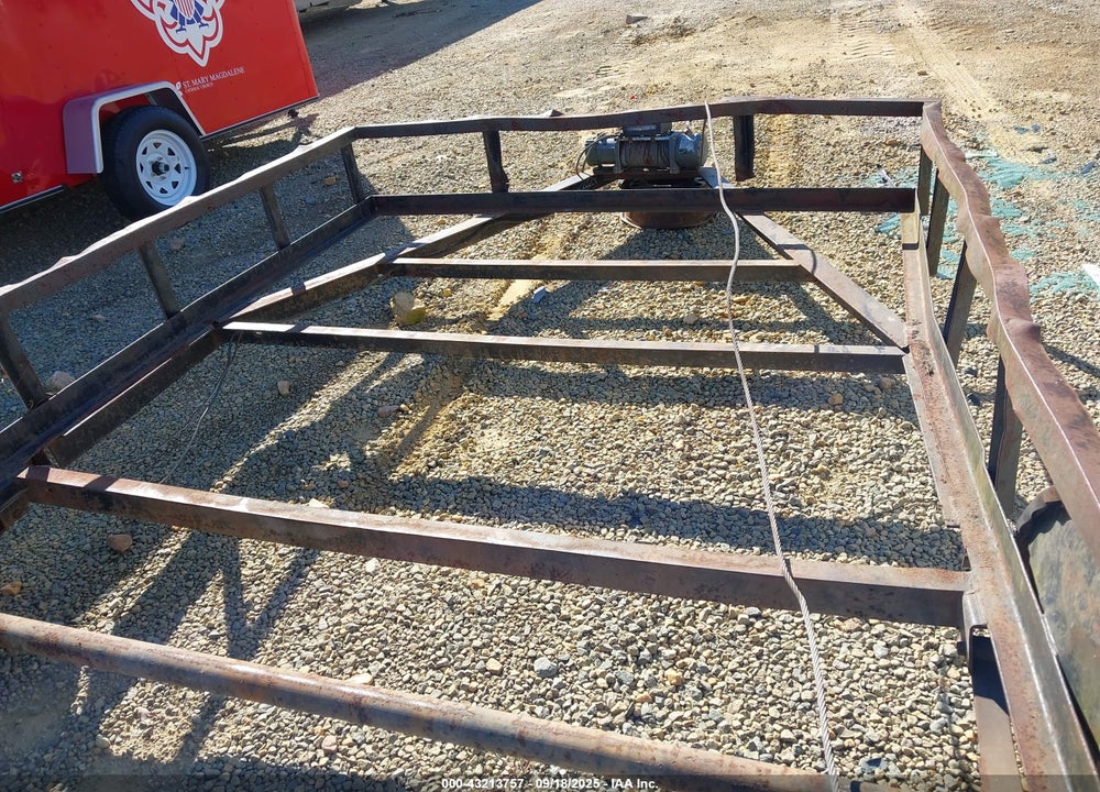 2004 SHIVERS 16X6 UTILITY TRAILER FLATBED VIN: 5D1BA20264G000898