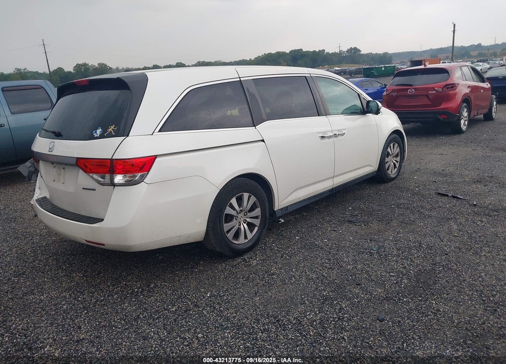 2016 HONDA ODYSSEY SE VIN: 5FNRL5H31GB053389