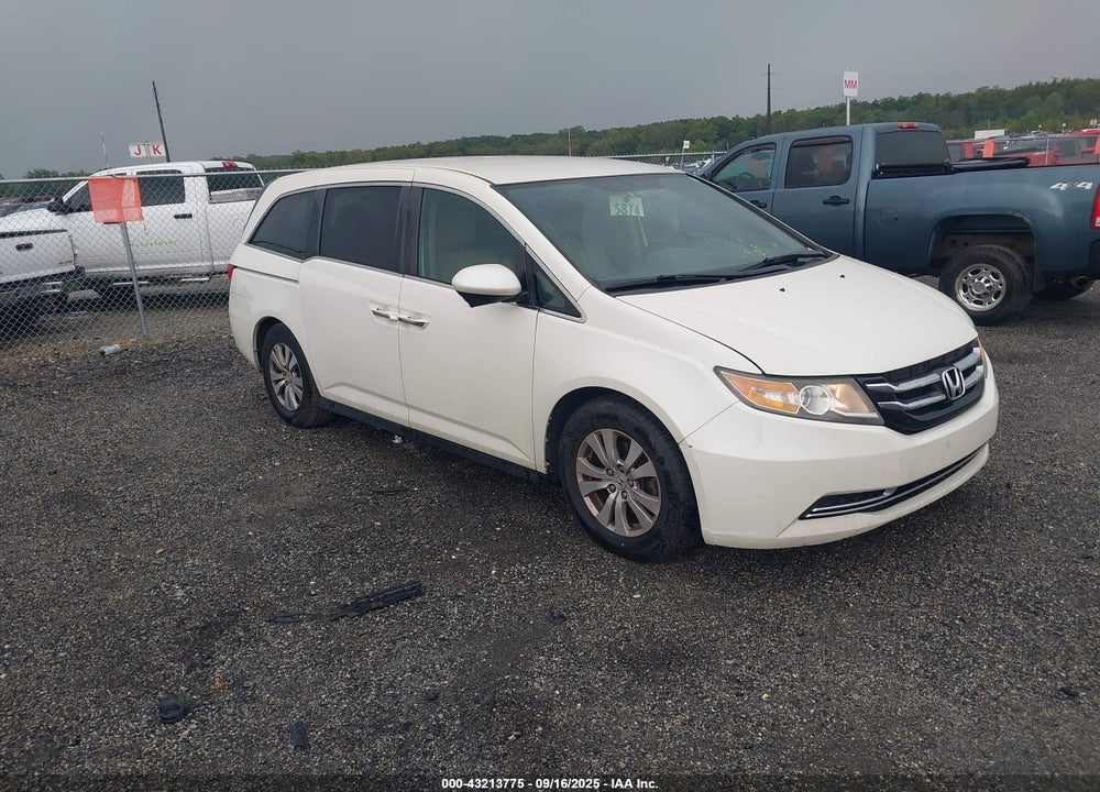 2016 HONDA ODYSSEY SE VIN: 5FNRL5H31GB053389