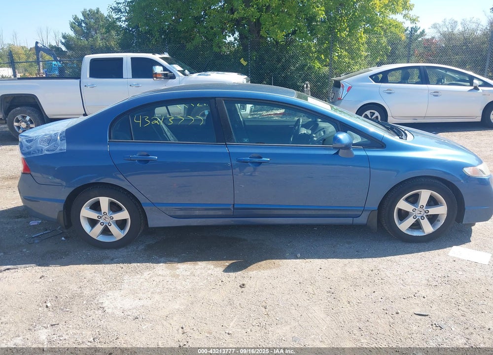 2009 HONDA CIVIC LX-S VIN: 19XFA16669E007726