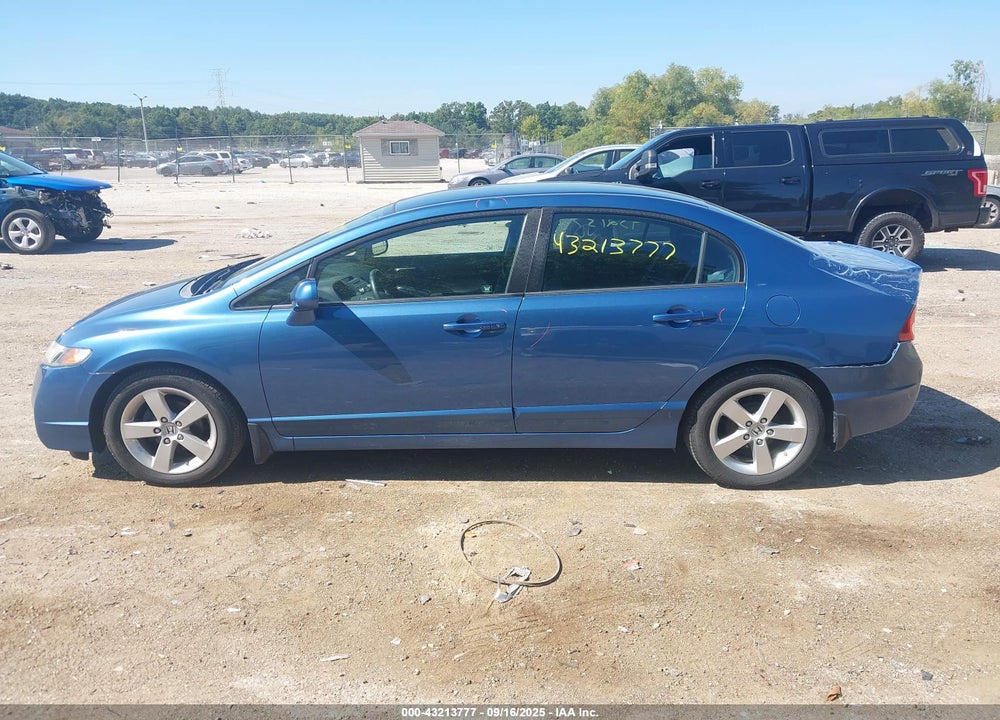 2009 HONDA CIVIC LX-S VIN: 19XFA16669E007726