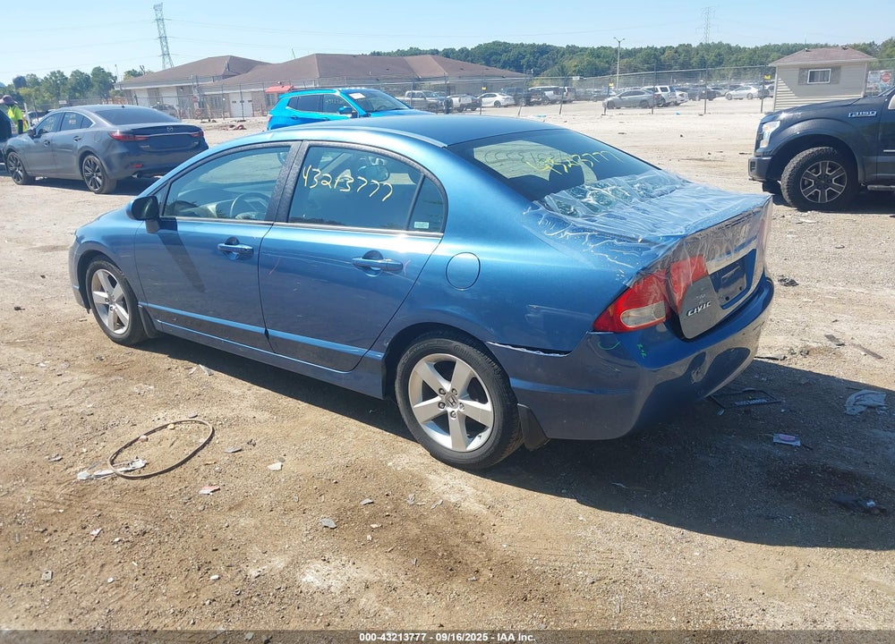 2009 HONDA CIVIC LX-S VIN: 19XFA16669E007726