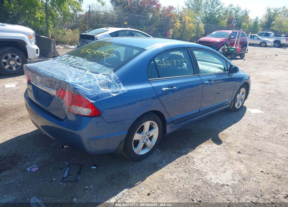 2009 HONDA CIVIC LX-S VIN: 19XFA16669E007726