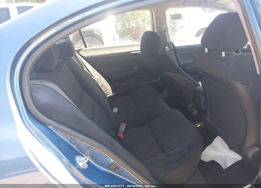 2009 HONDA CIVIC LX-S VIN: 19XFA16669E007726