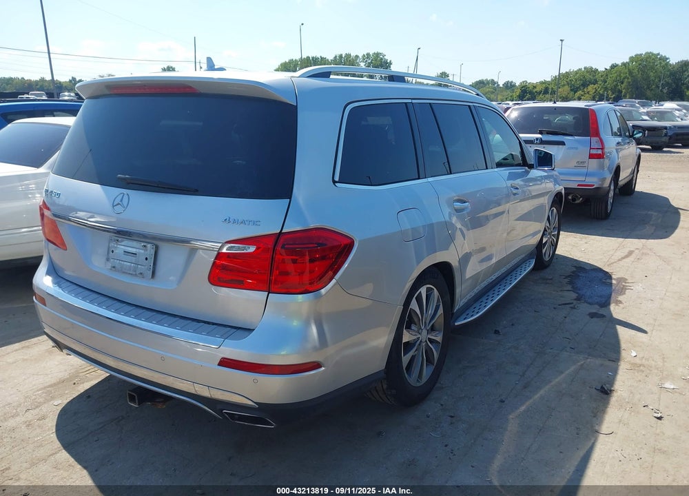 2015 MERCEDES-BENZ GL-CLASS VIN: 4JGDF6EE0FA502089
