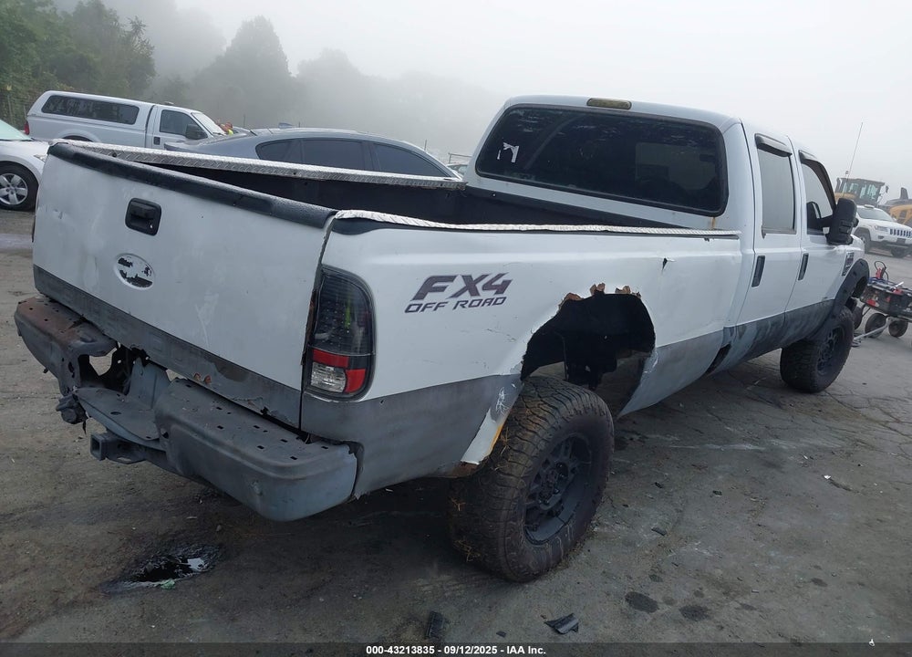 2008 FORD F-250 FX4/HARLEY-DAVIDSON/KING RANCH/LARIAT/XL/XLT VIN: 1FTSW21R08EC42821