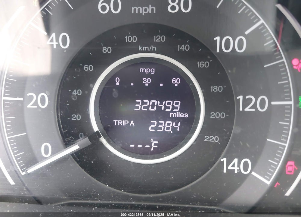 2013 HONDA CR-V EX-L VIN: 2HKRM3H73DH513525