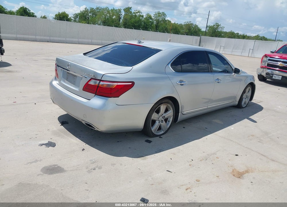 2010 LEXUS LS 460 VIN: JTHGL5EF3A5038518