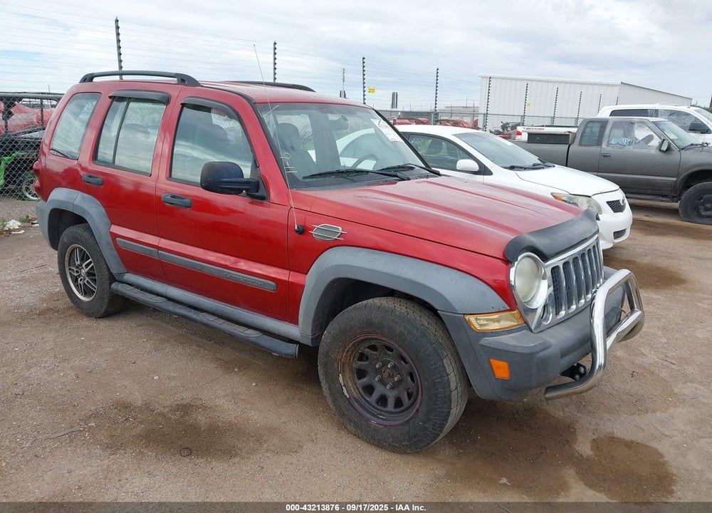 2007 JEEP LIBERTY SPORT VIN: 1J4GL48K77W705222