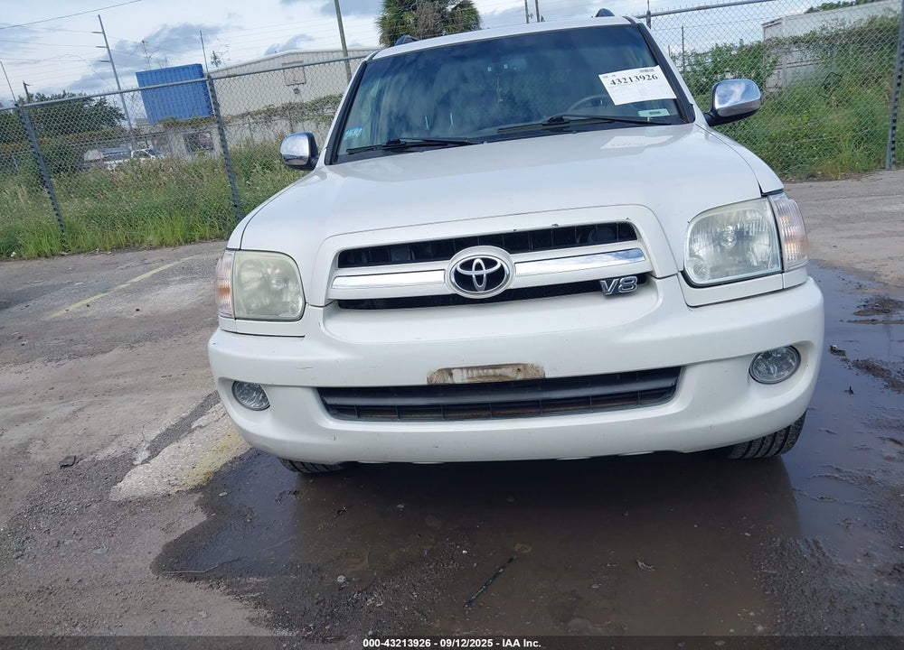 2007 TOYOTA SEQUOIA LIMITED V8 VIN: 5TDBT48A57S287668