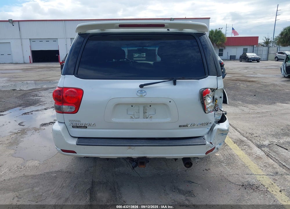 2007 TOYOTA SEQUOIA LIMITED V8 VIN: 5TDBT48A57S287668