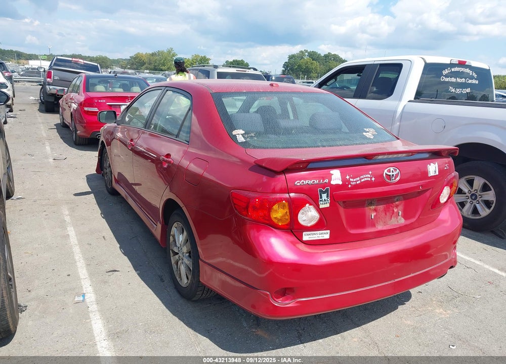 2009 TOYOTA COROLLA VIN: 2T1BU40E29C108218