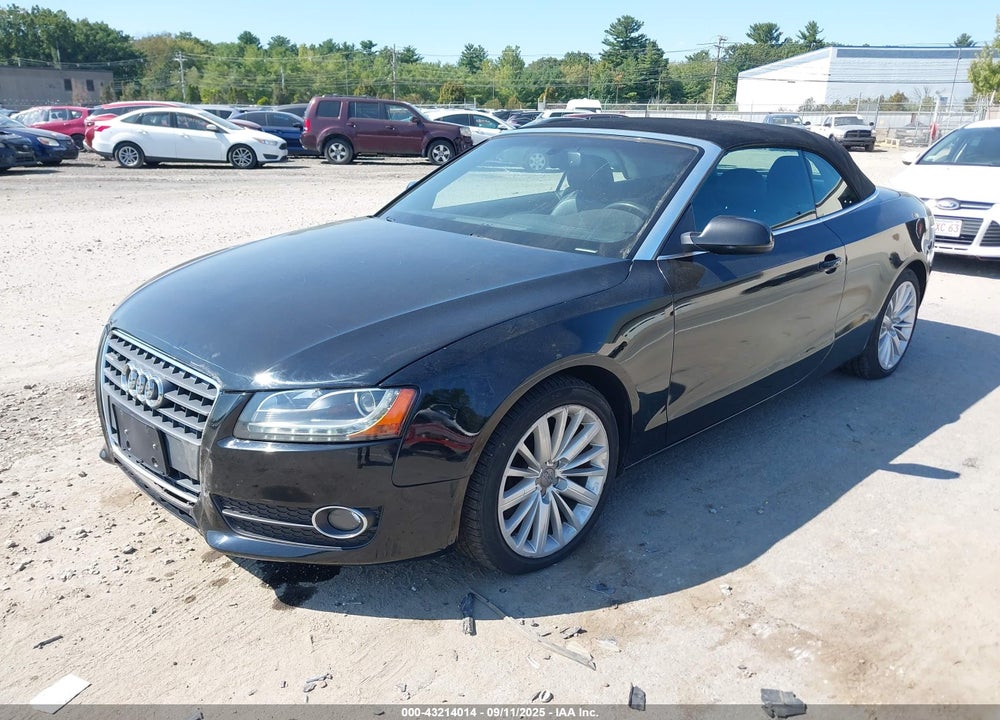 2011 AUDI A5 VIN: WAULFAFH3BN019742