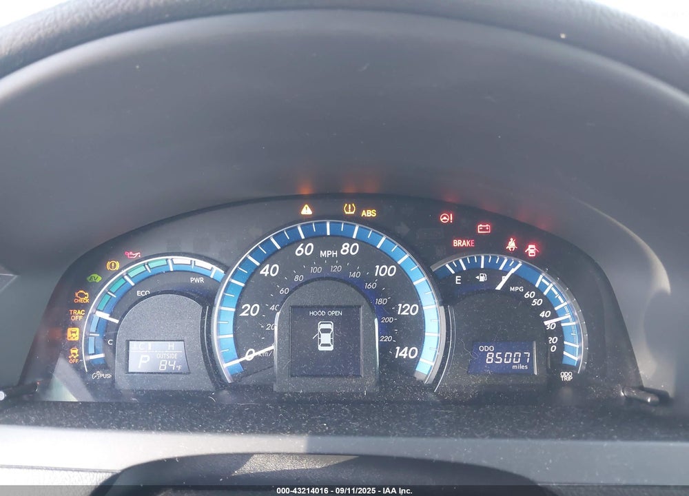2012 TOYOTA CAMRY HYBRID VIN: 4T1BD1FK0CU042270