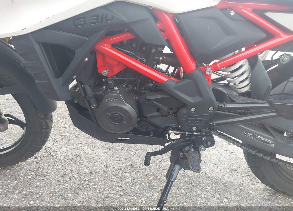 2023 BMW G310 GS VIN: WB30G3306PRA42274