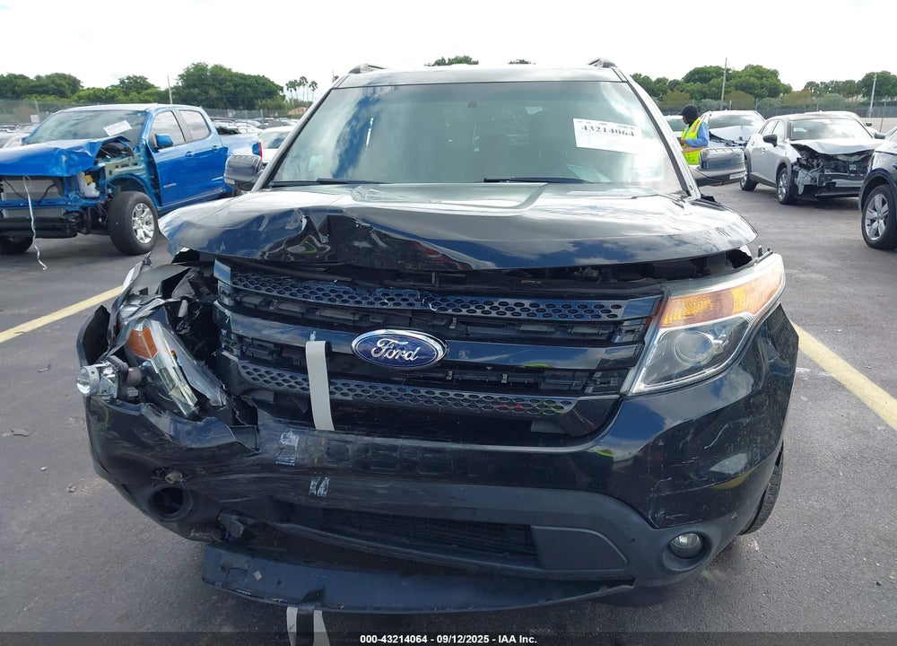 2014 FORD EXPLORER VIN: 1FM5K8F8XEGA70126