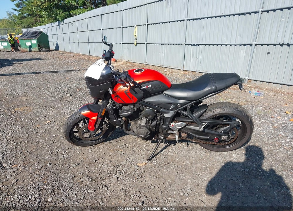 2023 TRIUMPH MOTORCYCLE TRIDENT 660 VIN: SMTL10UL7PTBE3101