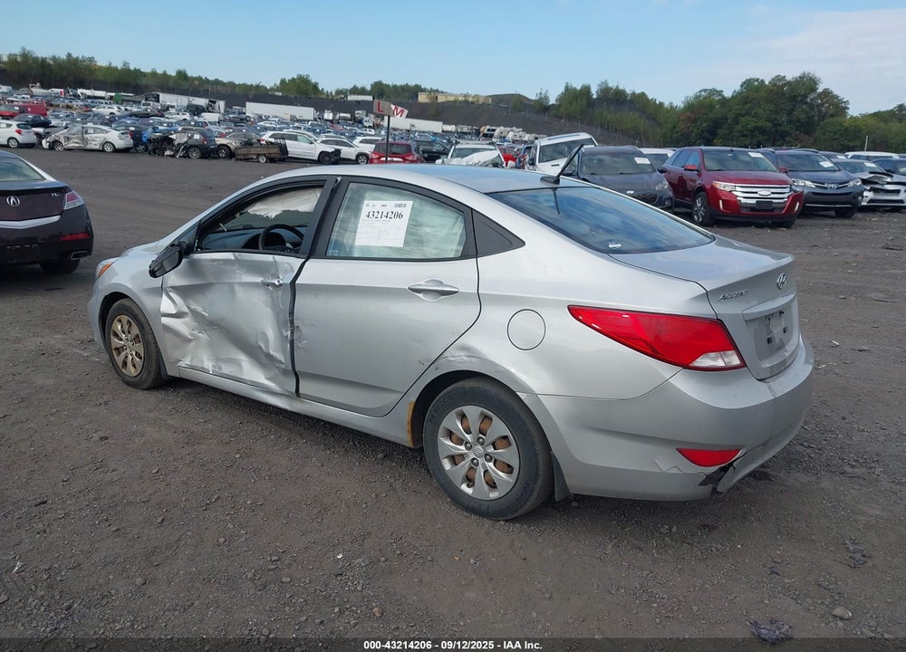 2015 HYUNDAI ACCENT VIN: KMHCT4AE3FU930851
