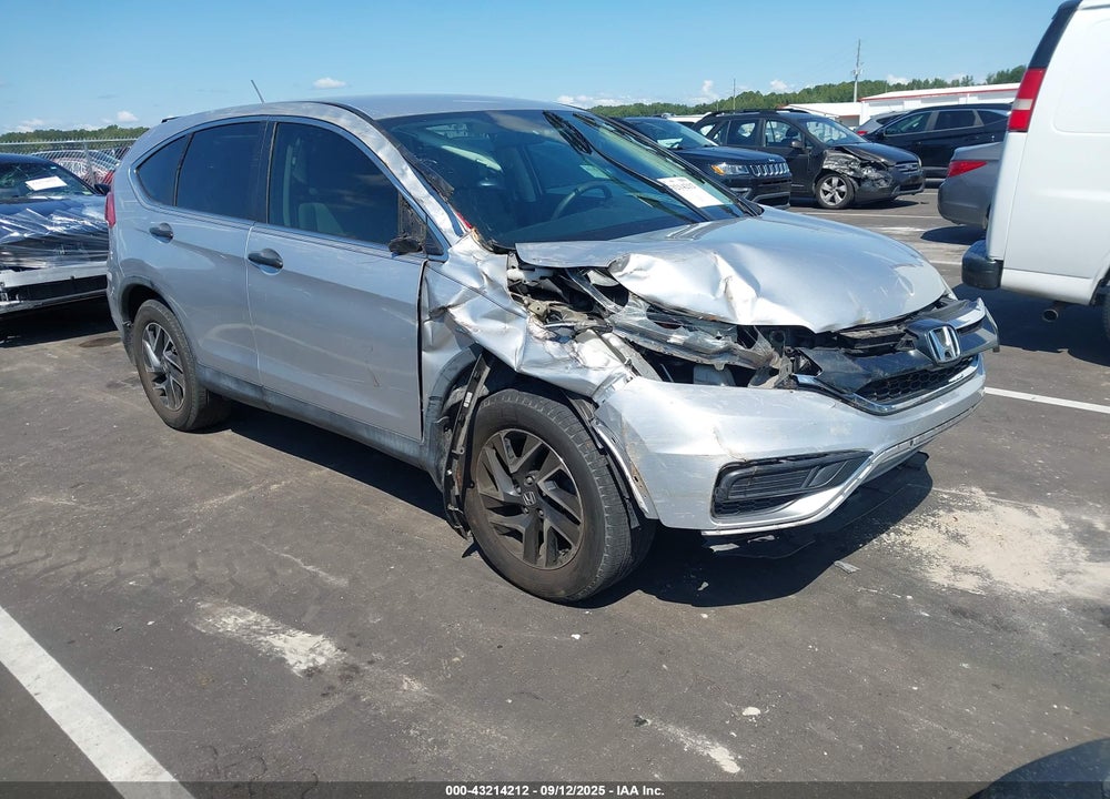2016 HONDA CR-V SE VIN: 5J6RM4H45GL096267