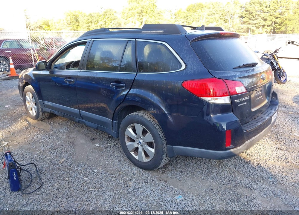 2012 SUBARU OUTBACK VIN: 4S4BRBKC2C3290015