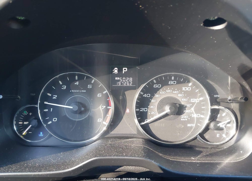 2012 SUBARU OUTBACK VIN: 4S4BRBKC2C3290015
