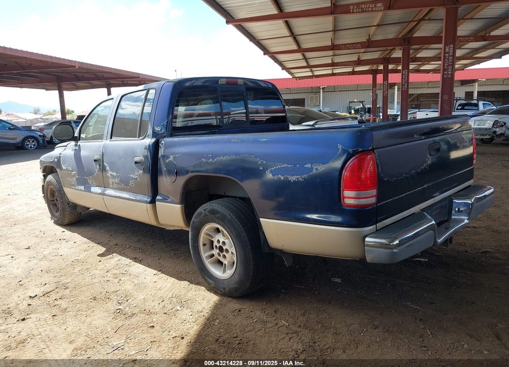 2000 DODGE DAKOTA SLT/SPORT VIN: 1B7GL2AN3YS624175