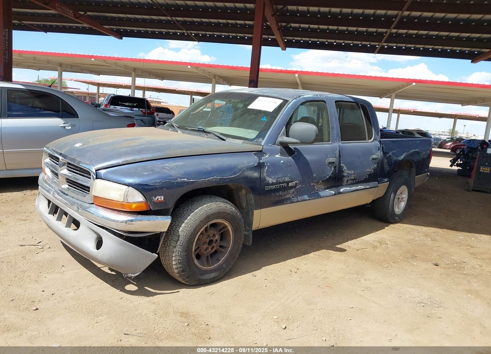 2000 DODGE DAKOTA SLT/SPORT VIN: 1B7GL2AN3YS624175