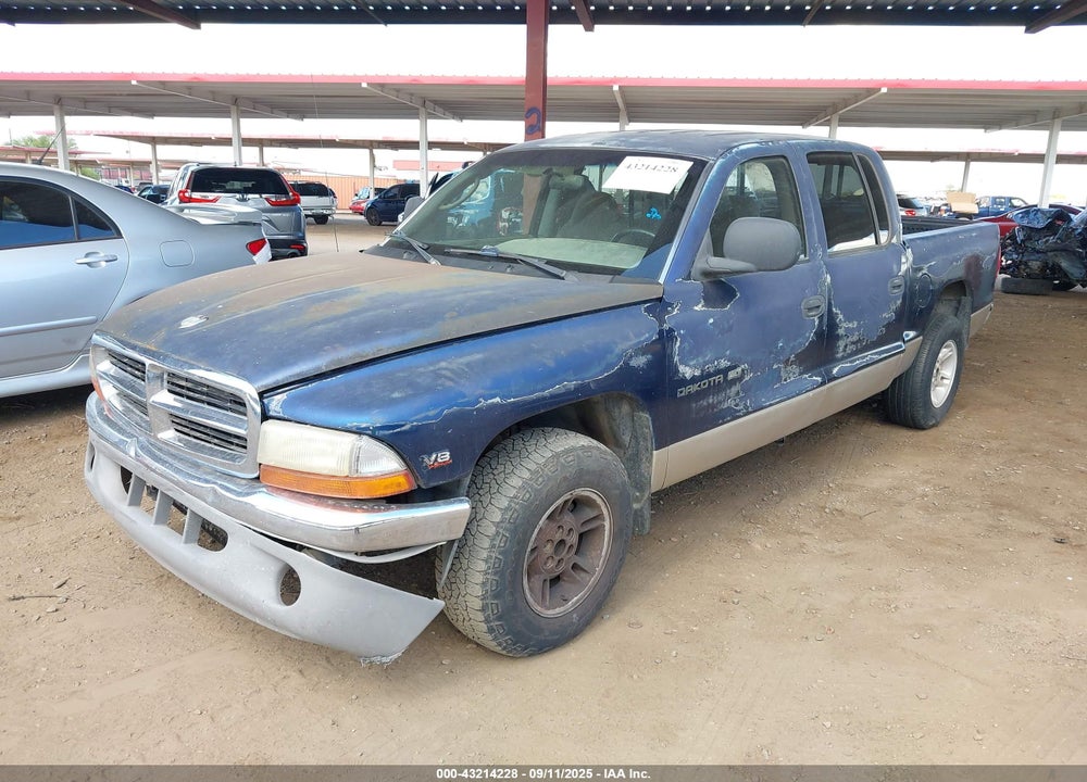 2000 DODGE DAKOTA SLT/SPORT VIN: 1B7GL2AN3YS624175
