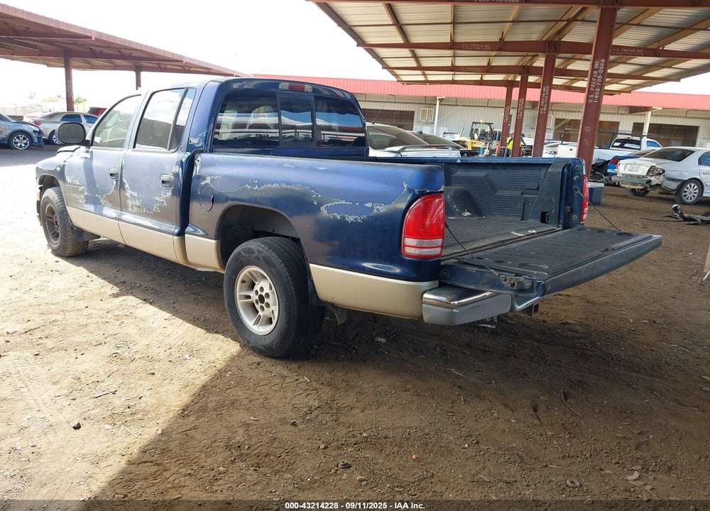 2000 DODGE DAKOTA SLT/SPORT VIN: 1B7GL2AN3YS624175