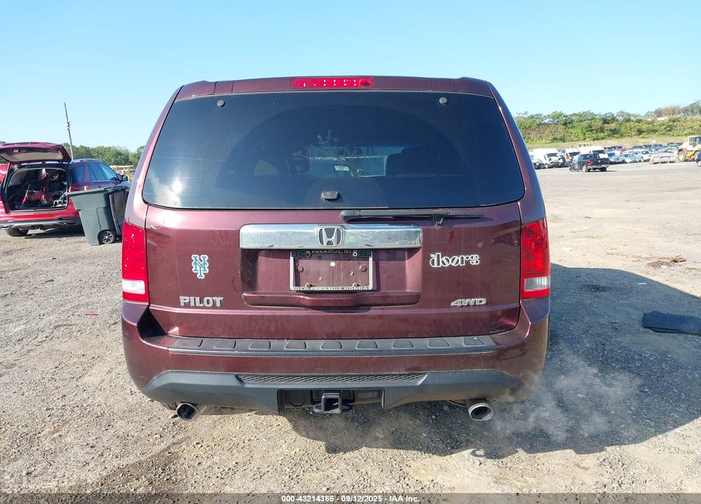 2013 HONDA PILOT EX VIN: 5FNYF4H49DB063685