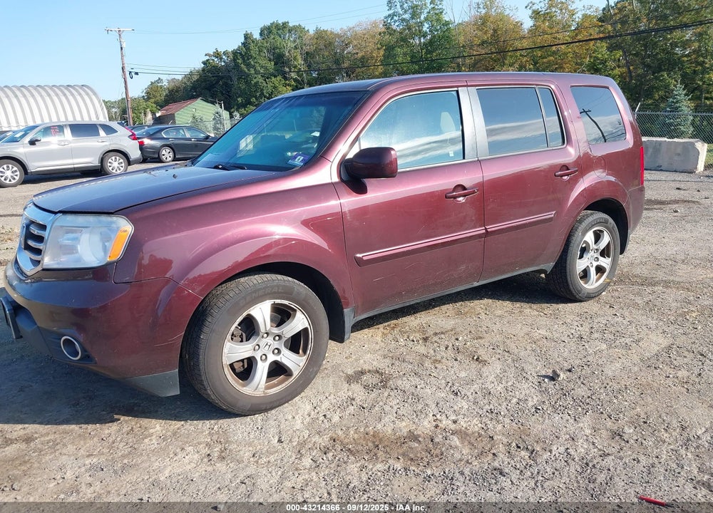 2013 HONDA PILOT EX VIN: 5FNYF4H49DB063685