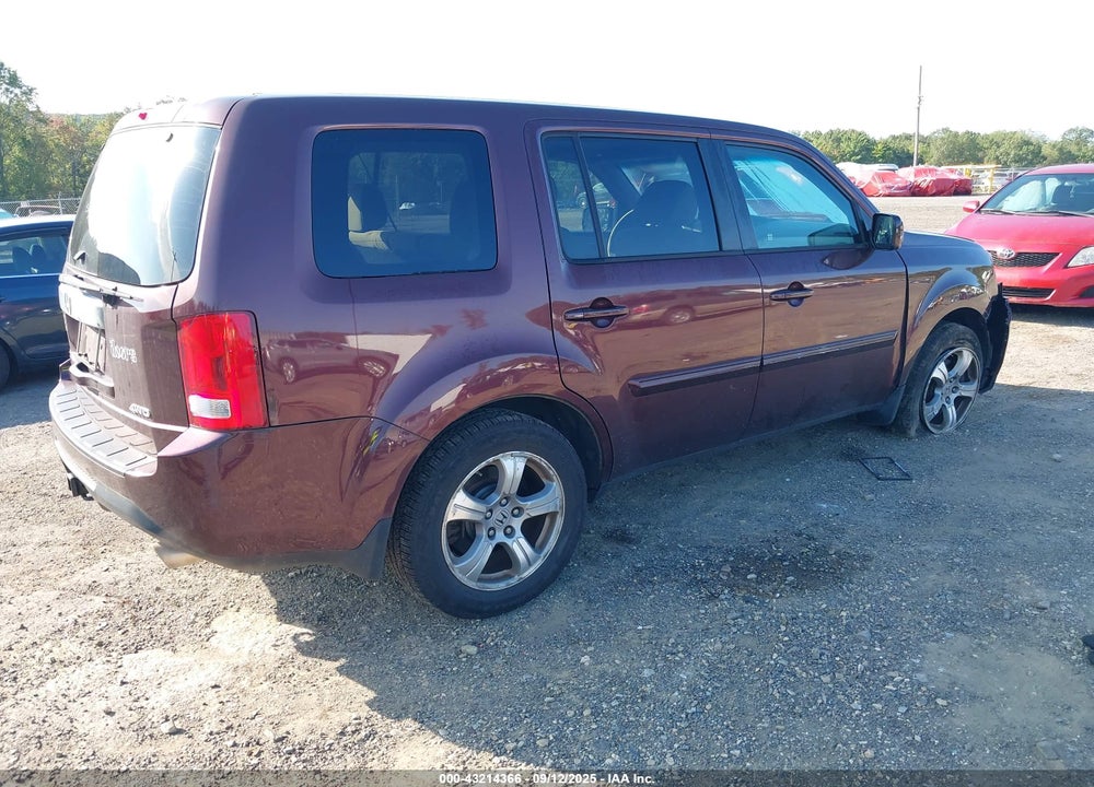2013 HONDA PILOT EX VIN: 5FNYF4H49DB063685