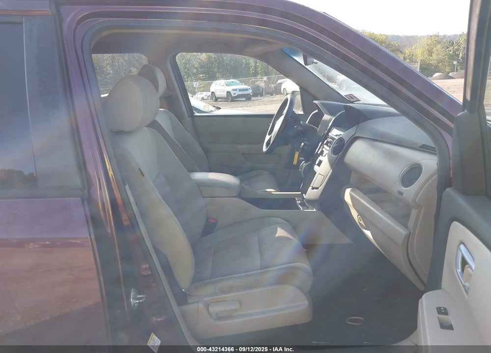 2013 HONDA PILOT EX VIN: 5FNYF4H49DB063685