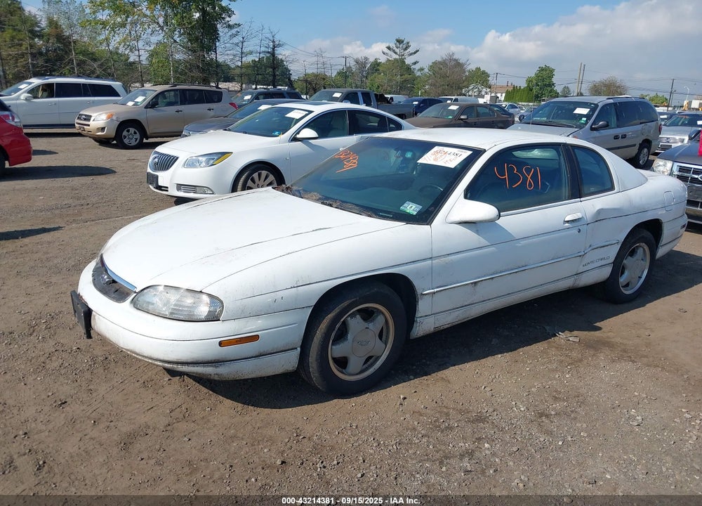 1997 CHEVROLET MONTE CARLO LS VIN: 2G1WW12M8V9187041