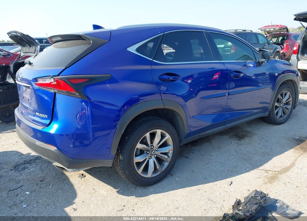 2017 LEXUS NX 200T VIN: JTJYARBZ6H2063939