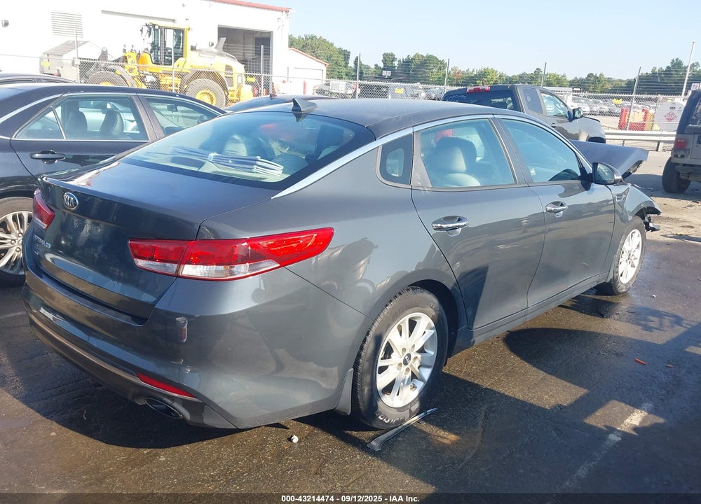 2016 KIA OPTIMA LX VIN: KNAGT4L34G5081369