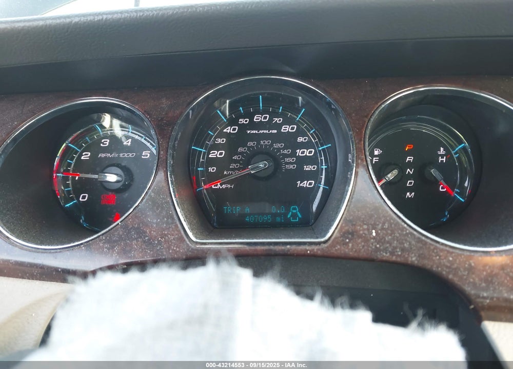 2012 FORD TAURUS SEL VIN: 1FAHP2EW2CG101288