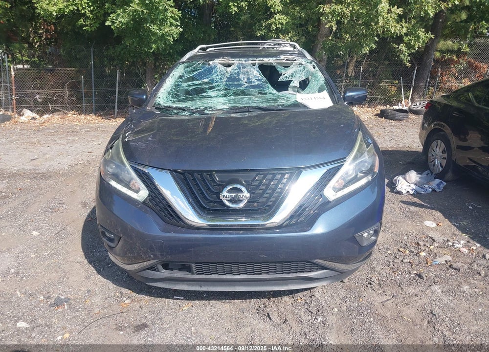 2018 NISSAN MURANO VIN: 5N1AZ2MG3JN169958