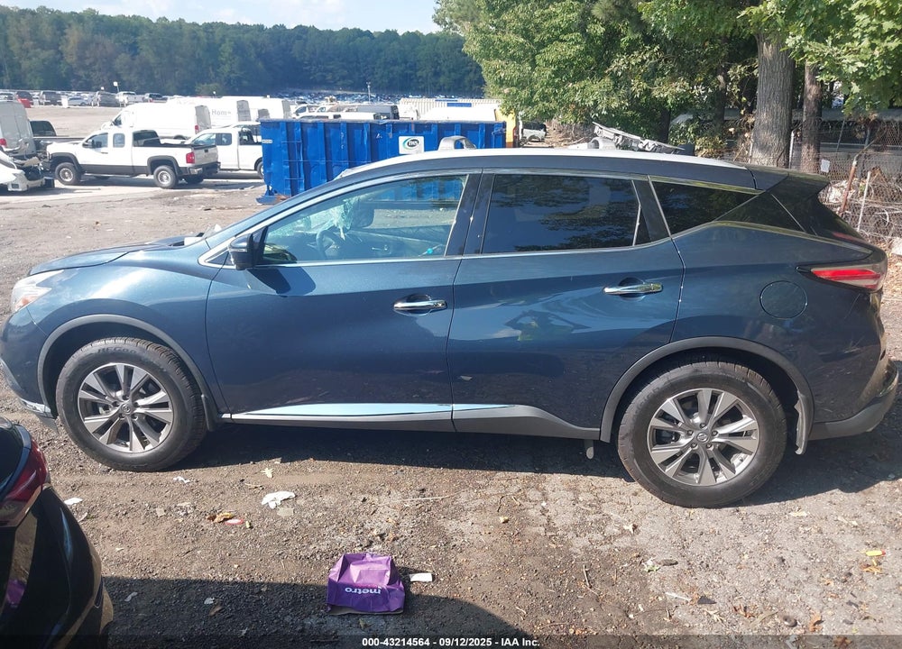 2018 NISSAN MURANO VIN: 5N1AZ2MG3JN169958