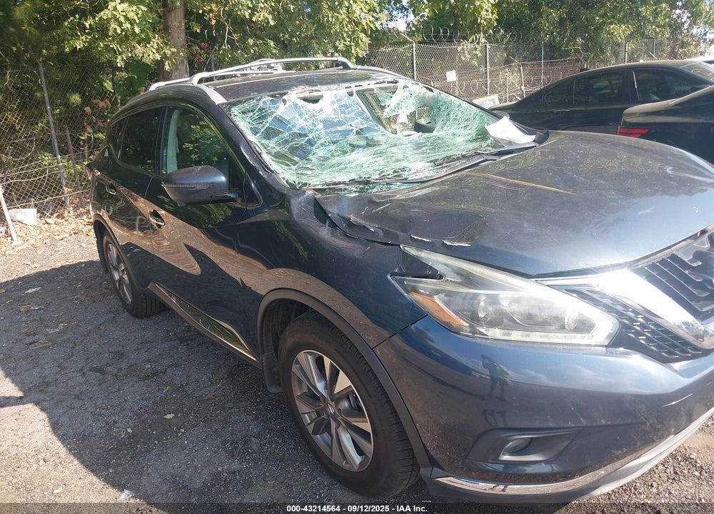 2018 NISSAN MURANO VIN: 5N1AZ2MG3JN169958