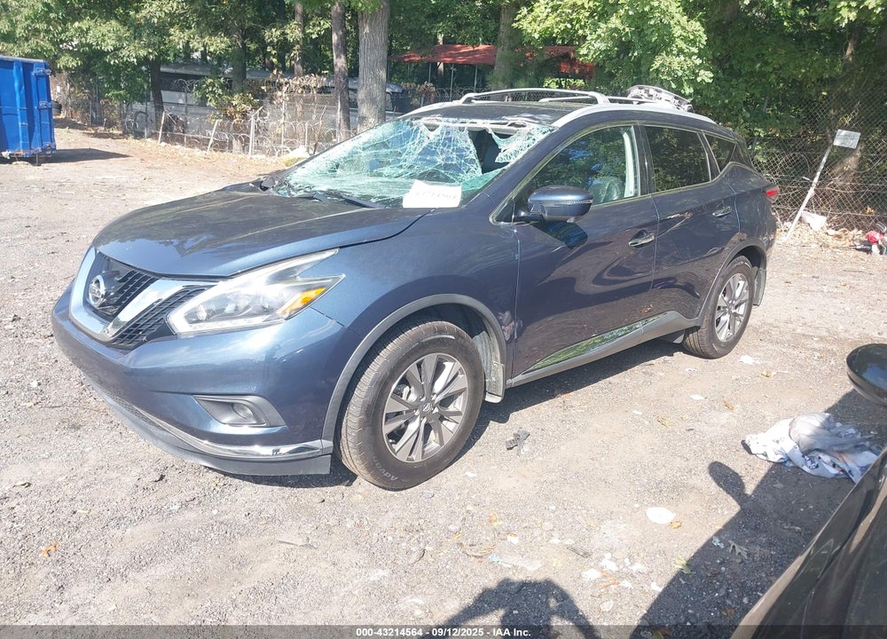 2018 NISSAN MURANO VIN: 5N1AZ2MG3JN169958
