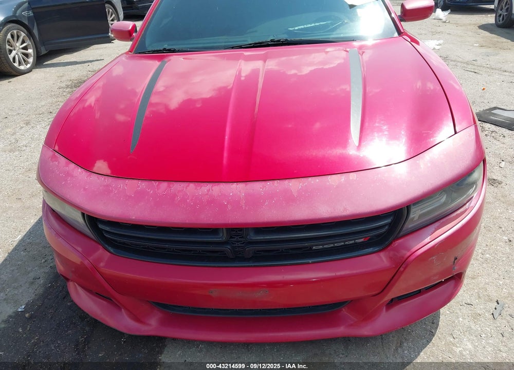2016 DODGE CHARGER SXT VIN: 2C3CDXHG0GH154231