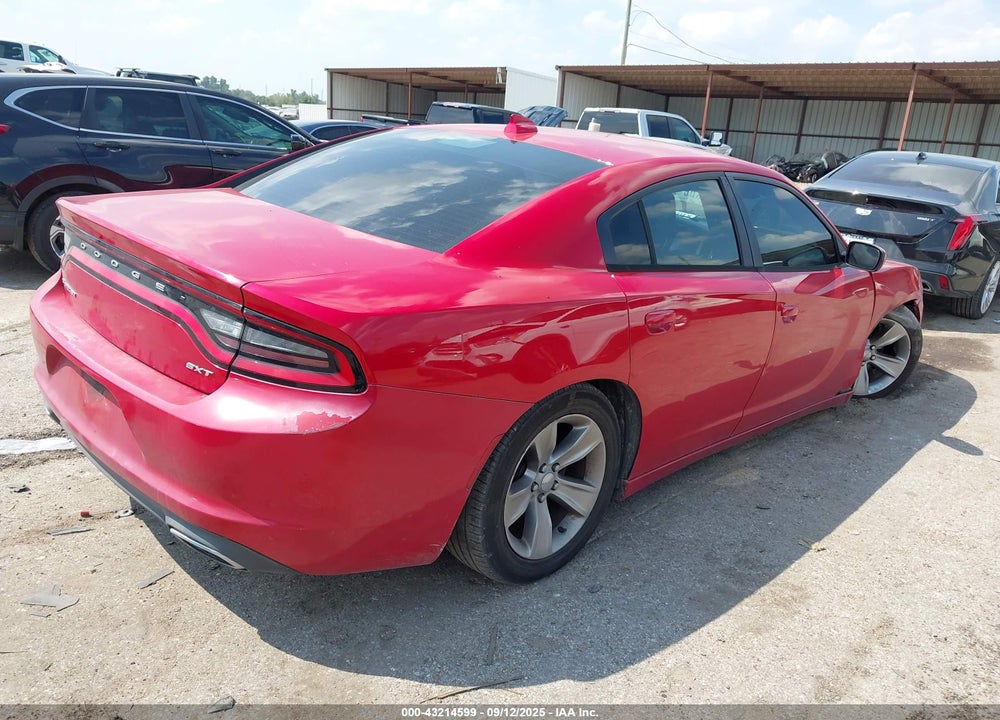 2016 DODGE CHARGER SXT VIN: 2C3CDXHG0GH154231
